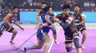 Vikash Khandola scored 23 raid points with 2 Super-10s in Ahmedabad leg.